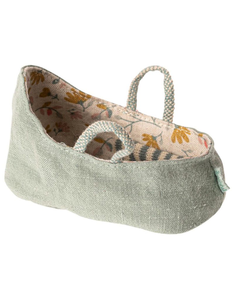 maileg baby mouse in carrycot