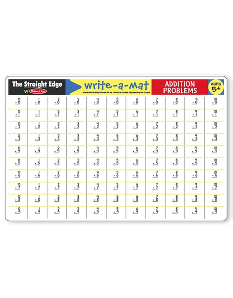 melissa and doug placemats