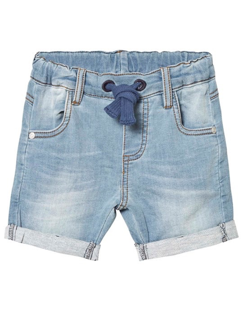 baby blue denim shorts
