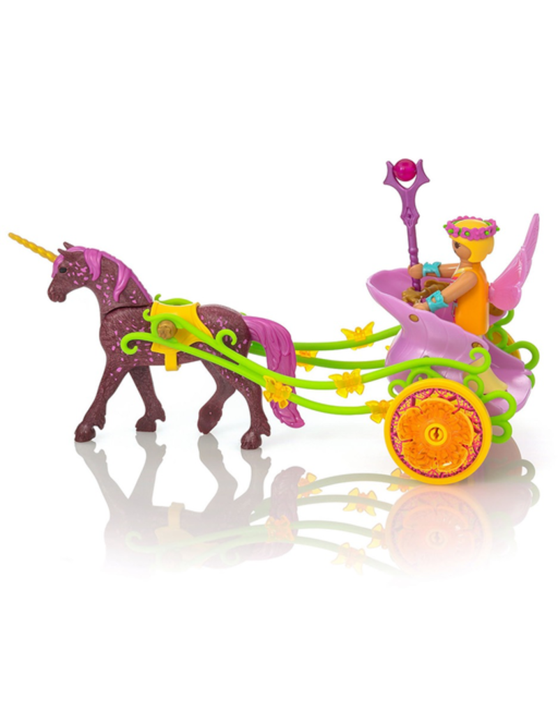 playmobil unicorn drawn fairy carriage
