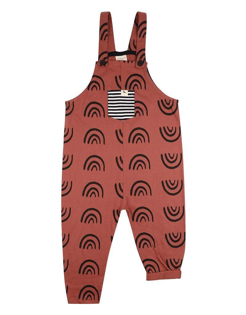 rainbow dungarees baby