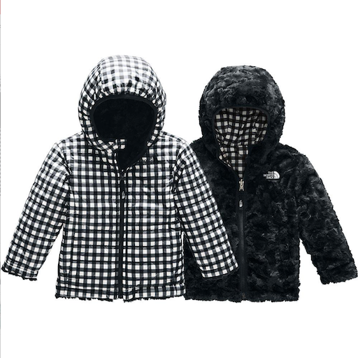 north face girls reversible mossbud