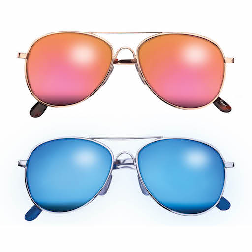 TEENY TINY OPTICS AUSTIN METAL AVIATOR SUNGLASSES BellaBoo