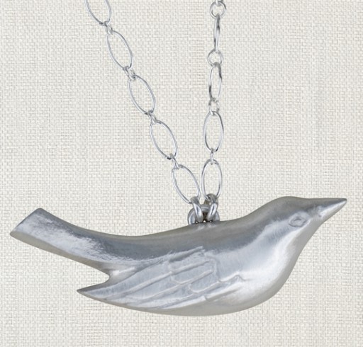 mama bird necklace