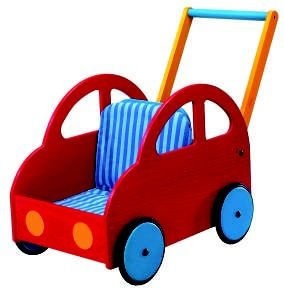 haba pushing car