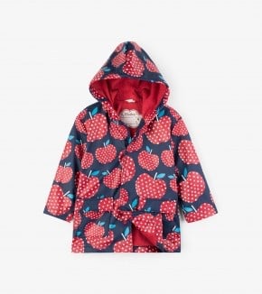 hatley apple raincoat