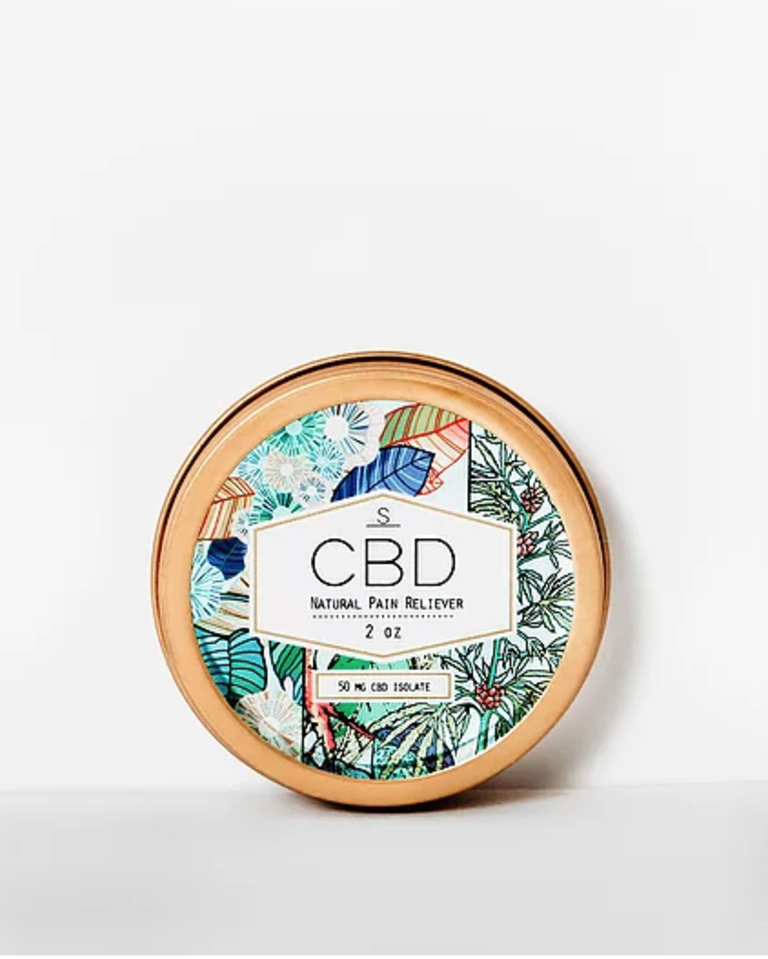 Shea Brand CBD Infused Natural Pain Reliever Balm 2oz