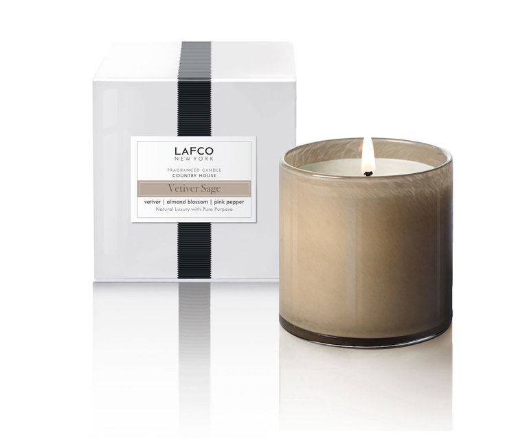 LAFCO Country House Vetiver Sage 15.5oz Candle
