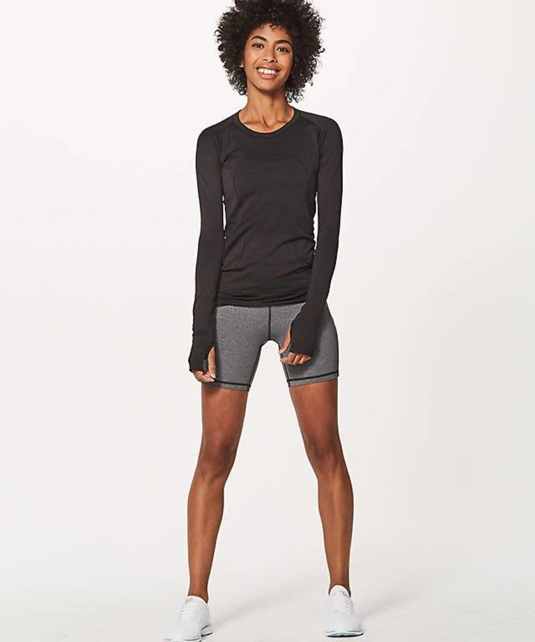 lululemon swiftly tech long sleeve white