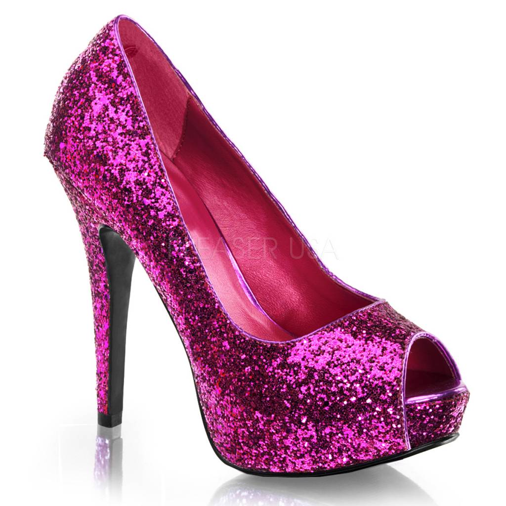 dark pink heel