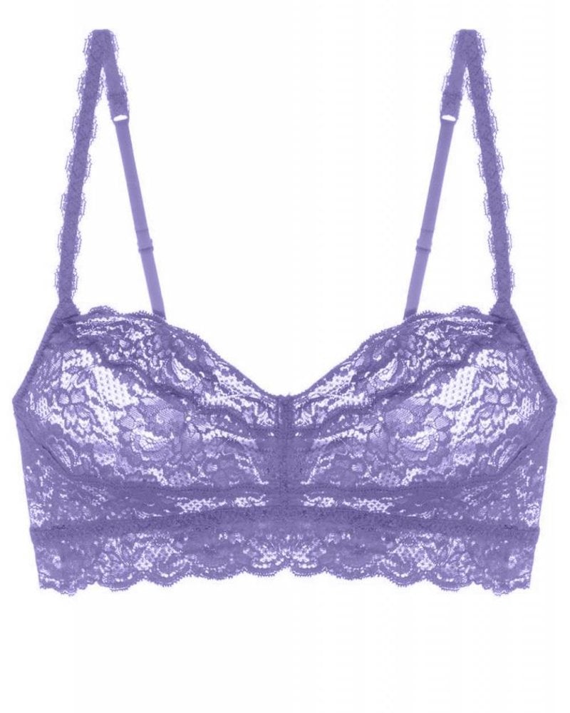 purple bralette