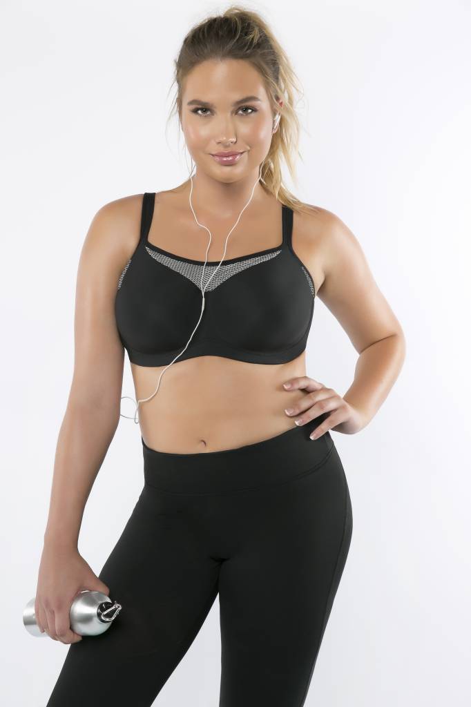 curvy couture sports bra