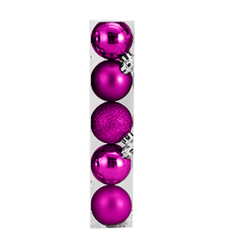 ADLER ACRYLIC PEACOCK PURPLE w//GOLD,FUSCHIA,TEAL GLITTER XMAS ORNAMENT KURT S