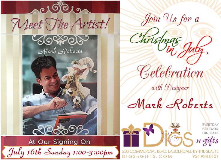 Mark Roberts Signing Event 2017 | Digs N Gifts