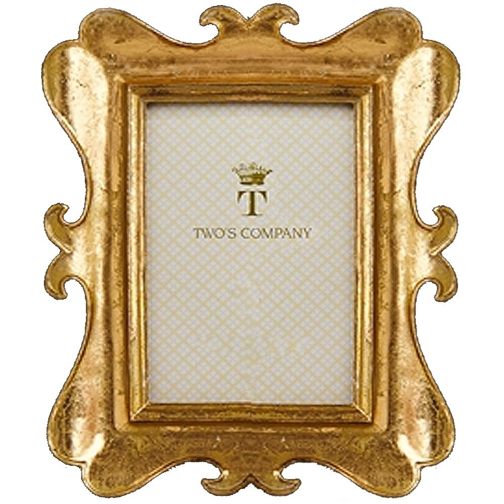 Twos Company Brocante Gold Leaf Frames 5x7 In Digs N Gifts Brocante Gold Leaf Frames 5x7 In