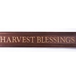 K&K Interiors Harvest Blessing Wooden Sign