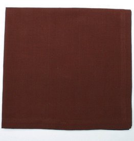 TAG Set of 4 Belize Brights Chocolate Solid Napkins
