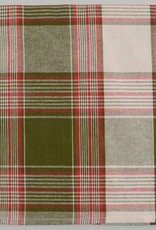 Single Woven Green Plaid Napkin