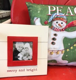 Mud Pie Merry and Bright Frame