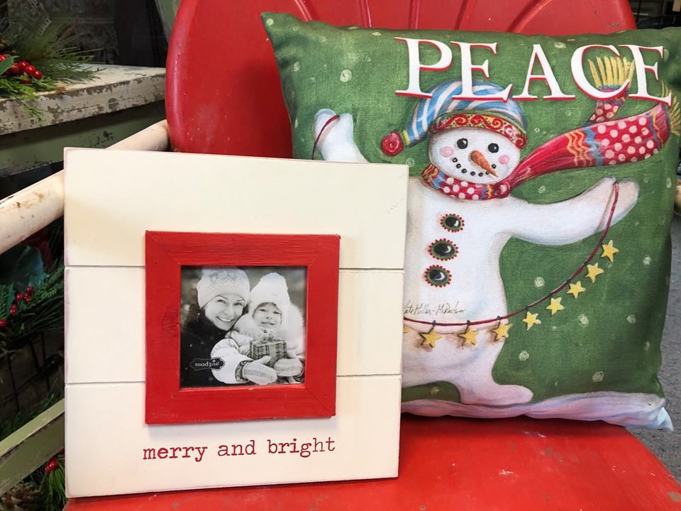 Mud Pie Merry and Bright Frame