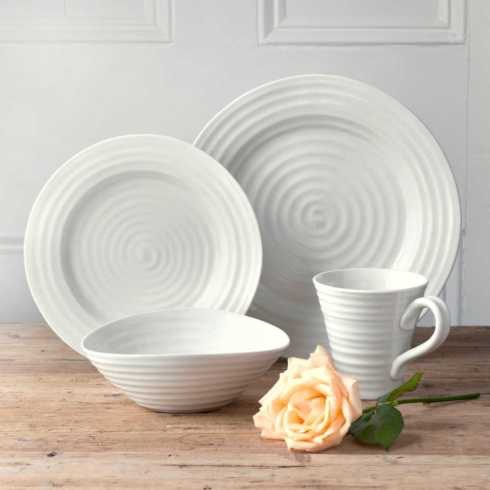 Portmeirion Group White 4 Piece Place Setting