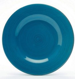 TAG Set of 4 Sonoma Turquoise Dinner Plates