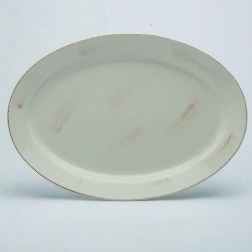 TAG Sonoma Ivory 17" Oval Platter