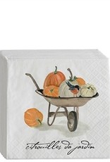 Sullivan Wheelbarrow Pumpkin Paper Napkins