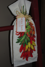 Mary Lake Thompson Set of 2 Peppers and Garlic Flour Sack Towels