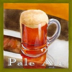 Counter Art Favorite Beers - Pale Ale Coasters