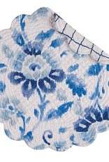 Set of 2 Sasha Blue Round Placemats