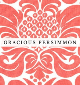 Hen House Linens Set of 4 Gracious Persimmon Placemats
