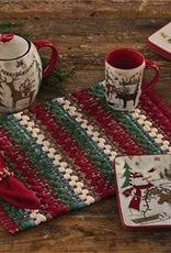 Park Designs Set of 6 Wintery Wishes Napkins