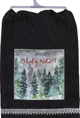 Primatives by Kathy O Holy Night Dish Towel