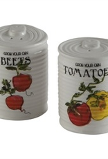 TAG Vegetable Can Salt and Pepper Set