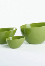 TAG Green Cassini Oval Shaped Bowls Set of 3