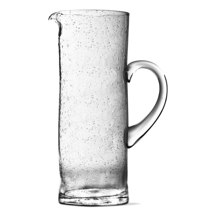 TAG Tall Bubble Glass Pitcher