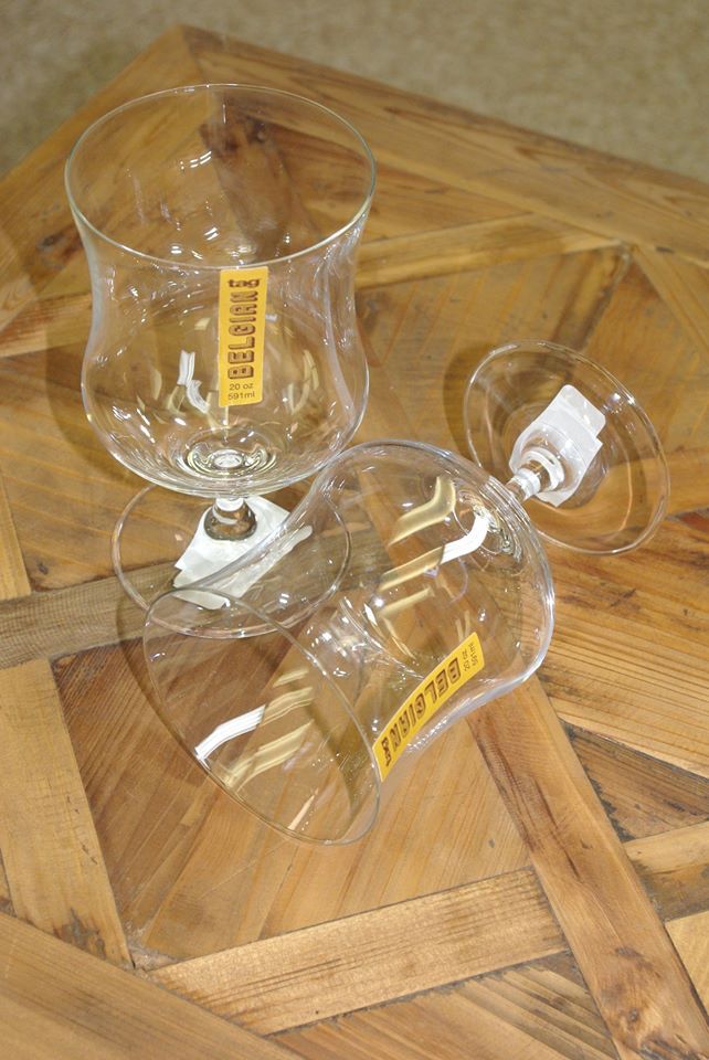 TAG Set of 2 Grand Tulip Beer Glasses