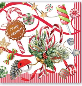 Michele Design Works Peppermint Luncheon Napkins