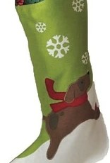 TAG Happy Holidays Dog Stocking