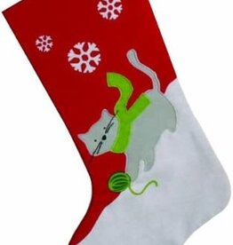 TAG Happy Holidays Cat Stocking