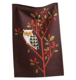 TAG Oakley Owl Printed Dishtowel
