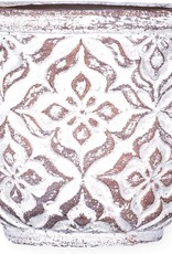 Sullivan Patterned Terracotta Planter