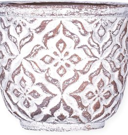 Sullivan Patterned Terracotta Planter