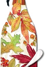 Counter Art Autumn Colors Glass Cheese/Cutting Board