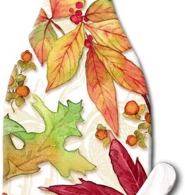 Counter Art Autumn Colors Glass Cheese/Cutting Board