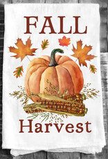 Avery Lane Gifts Fall Harvest Pumpkin Corn Cotton Tea Towels Kitchen