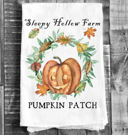 Avery Lane Gifts Sleepy Hollow Farm Pumpkins Cotton Tea Towels Kitchen