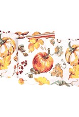 C&F Watercolor Pumpkin Runner