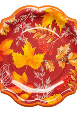 Sophistiplate Paper Products Salad Plate Thankful Gatherings/8pkg